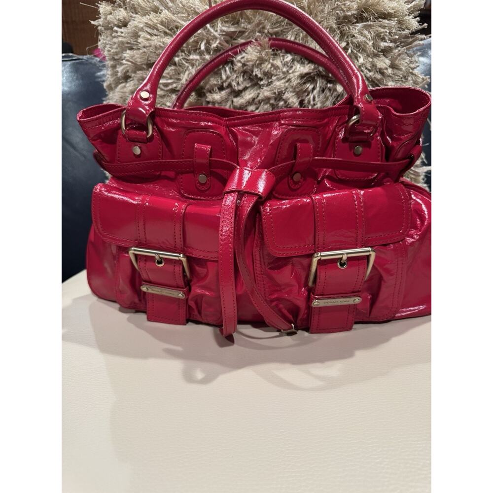 Michael Kors Red patent leather handbag